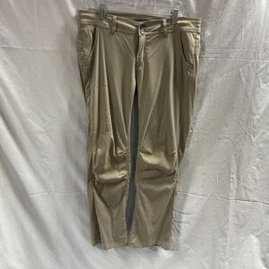 Prana Womens Halle Pants Size 10 Beige Low Rise Boot Cut